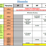 horaires 23.04