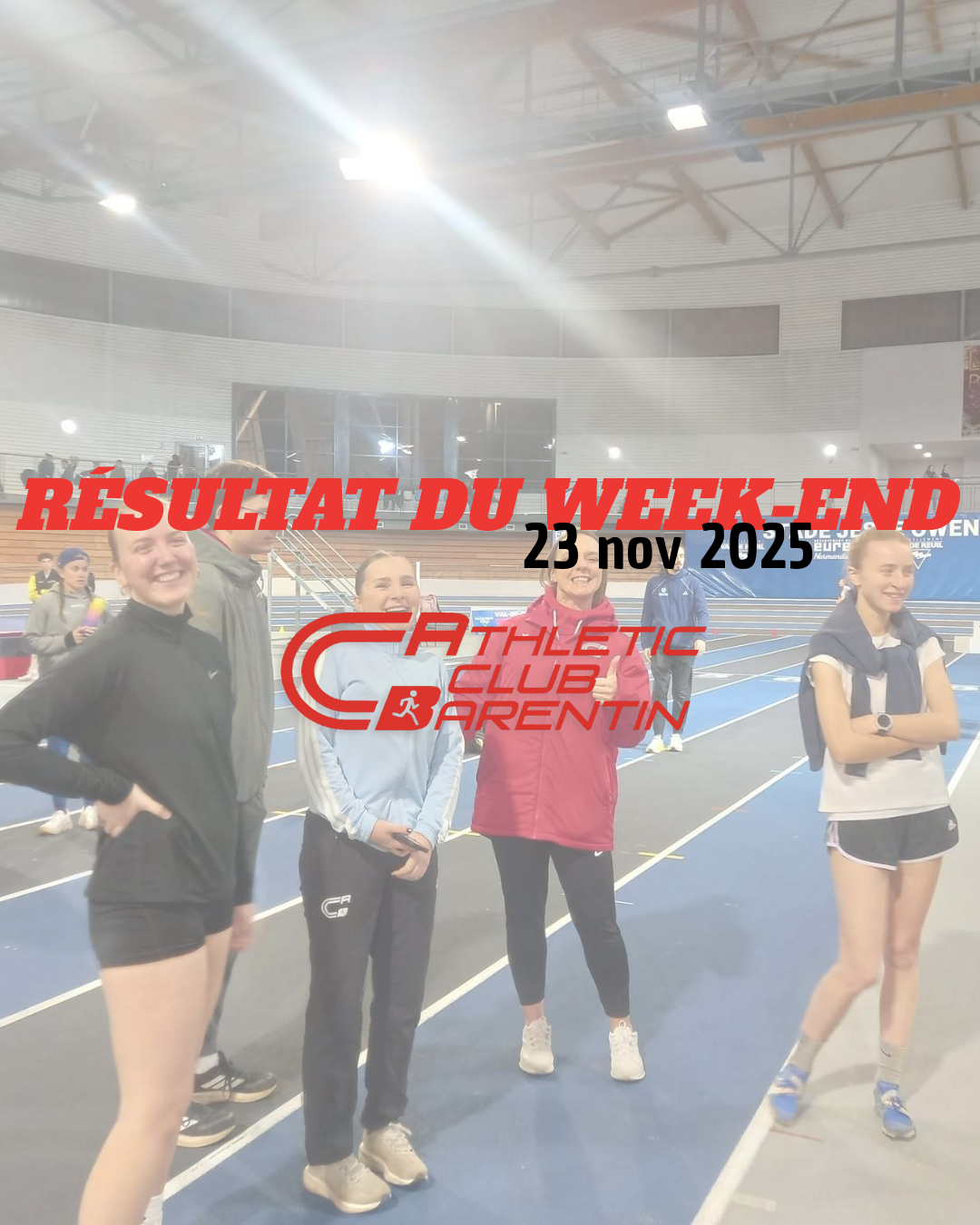 Résultats du week-end 23/11/2025 🔴⚪