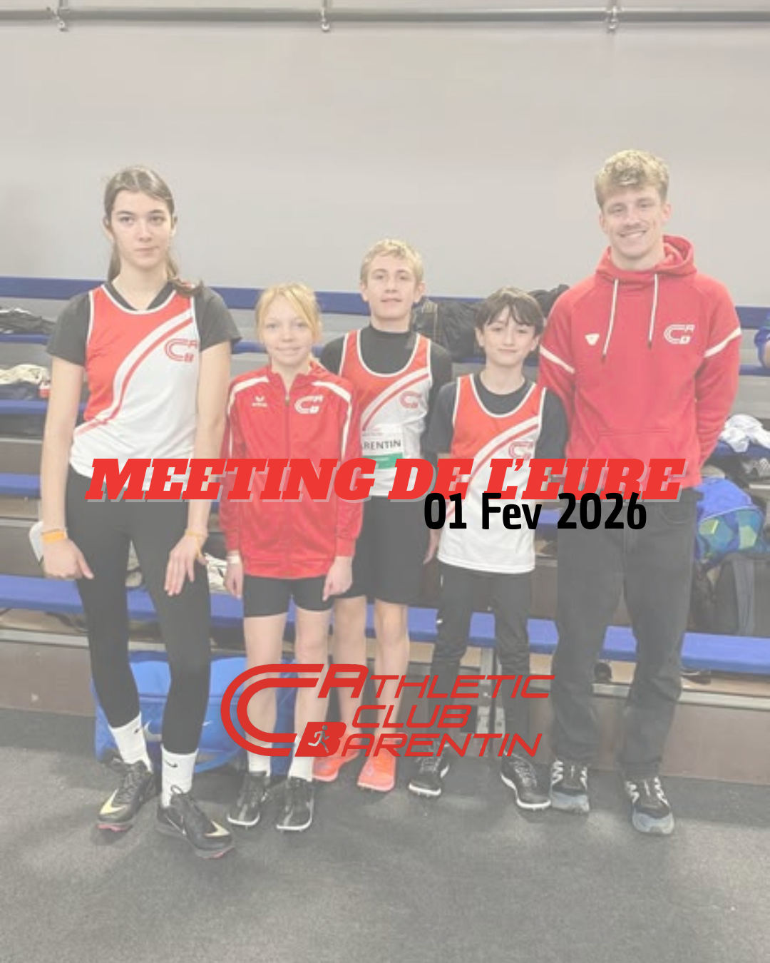 Résultats exceptionnels : Meeting de l&rsquo;Eure le dimanche 1 février 2026 🔴​⚪​