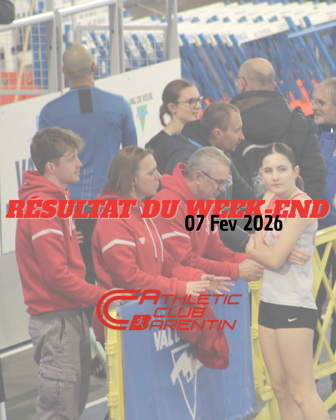 Résultats du week-end 🔴⚪ : France et Pré-France en salle