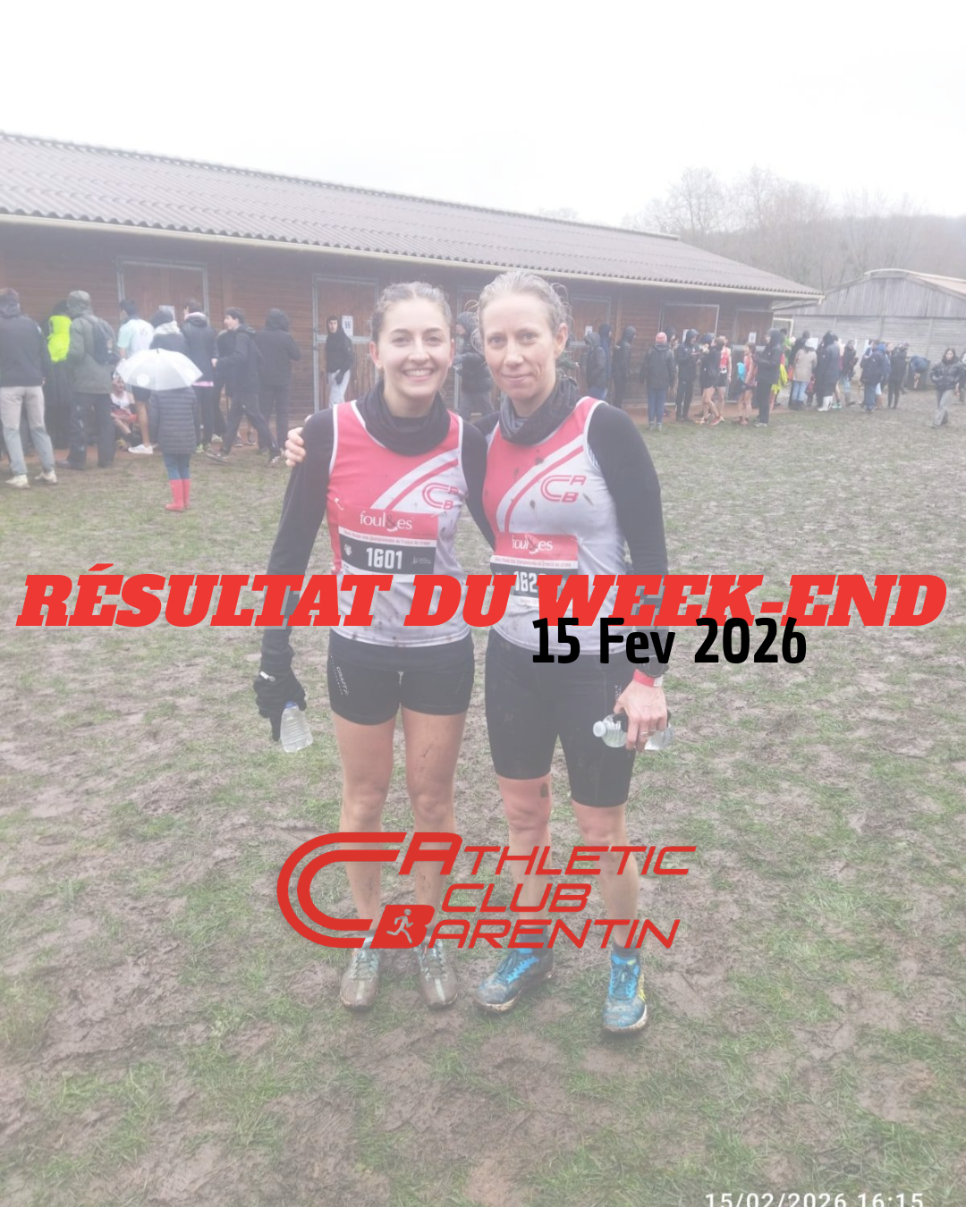 Résultats du week-end 🔴⚪ : Pré-France de cross
