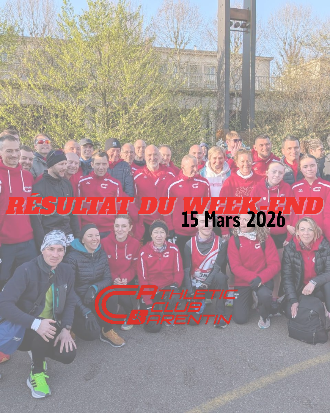 Résultat du week-end : Ekiden de Rouen 15/03/2026 🔴⚪